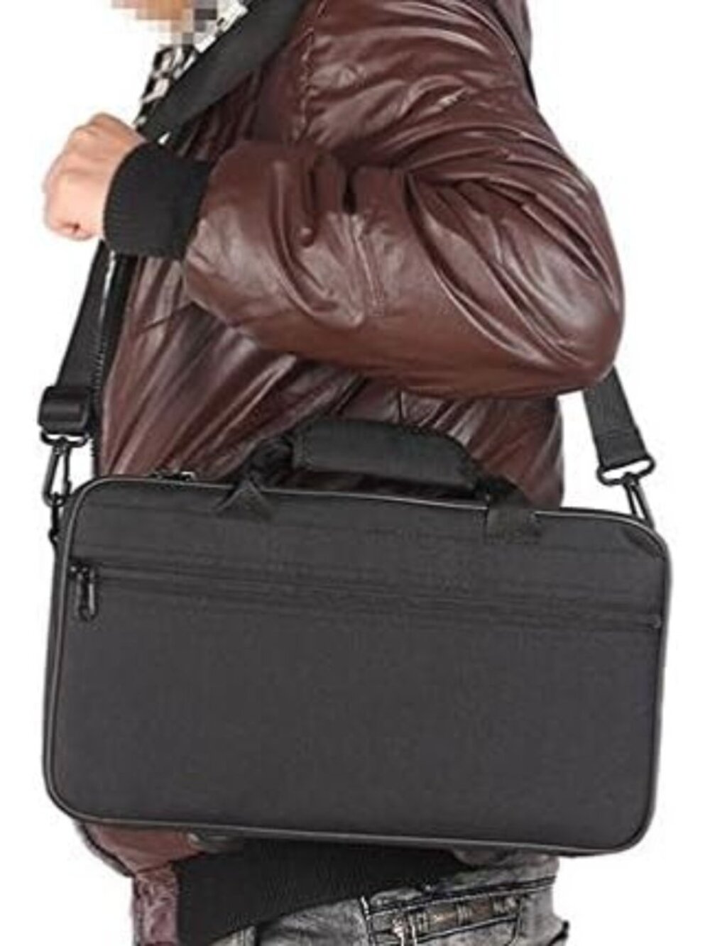 Water-Resistant Foam Padded Clarinet Case | Durable Gig Bag for Musicians - Picture 7 of 8
